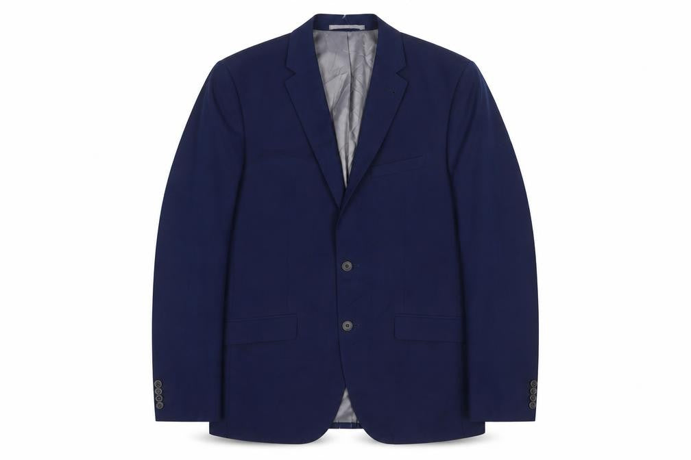 Taylor & Wright Mens Blue Polyester Jacket Suit Jacket Size 40 Regular