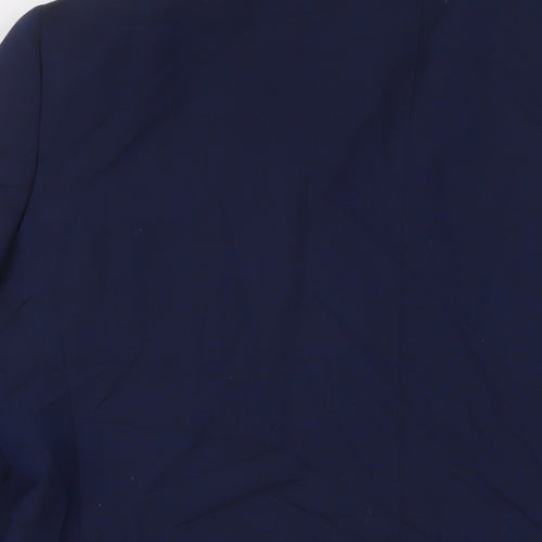Taylor & Wright Mens Blue Polyester Jacket Suit Jacket Size 40 Regular
