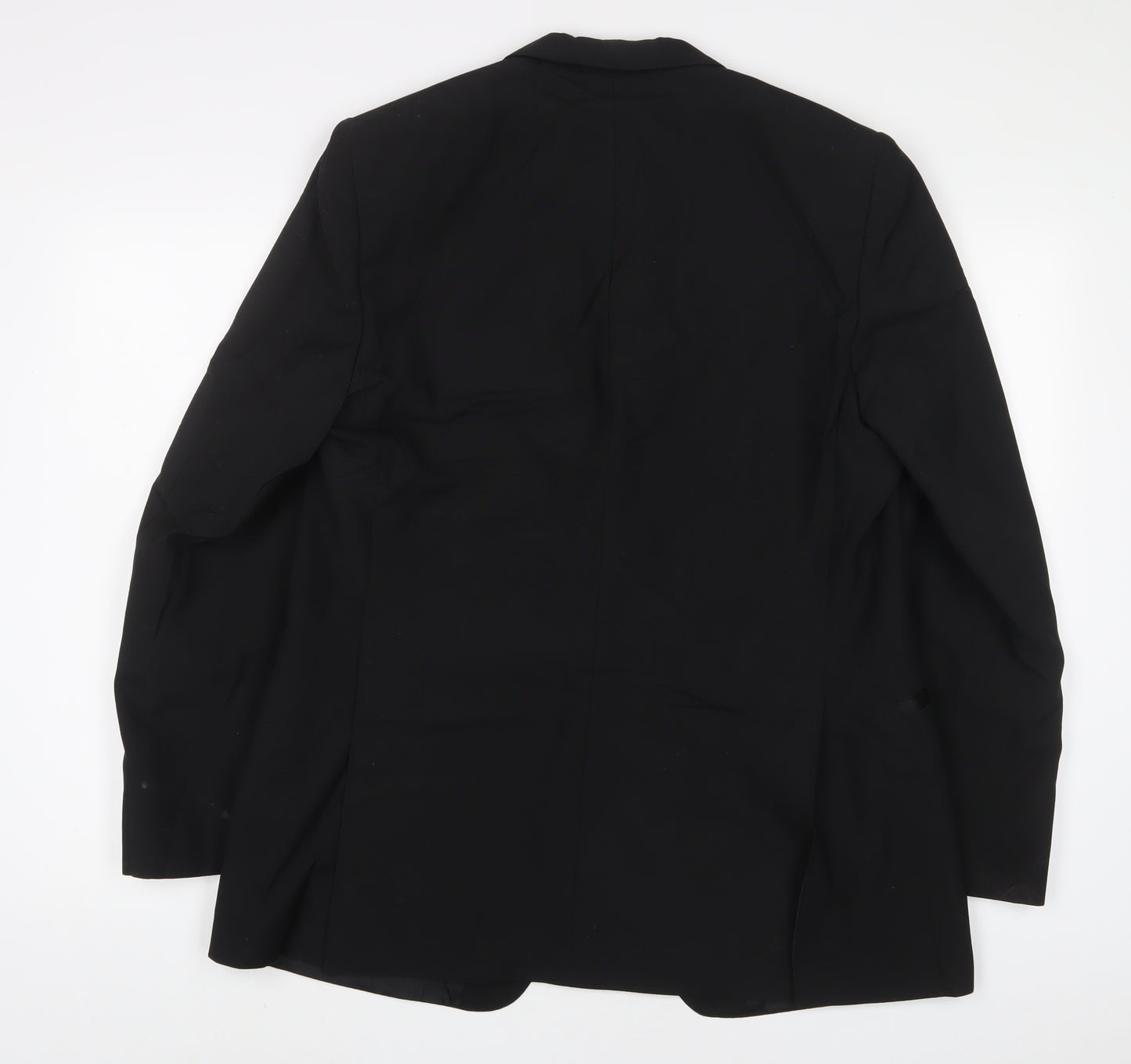 Mr Harry Mens Black Polyester Jacket Suit Jacket Size 40 Regular