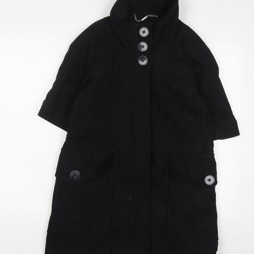 NEXT Womens Black Jacket Size 10 Button