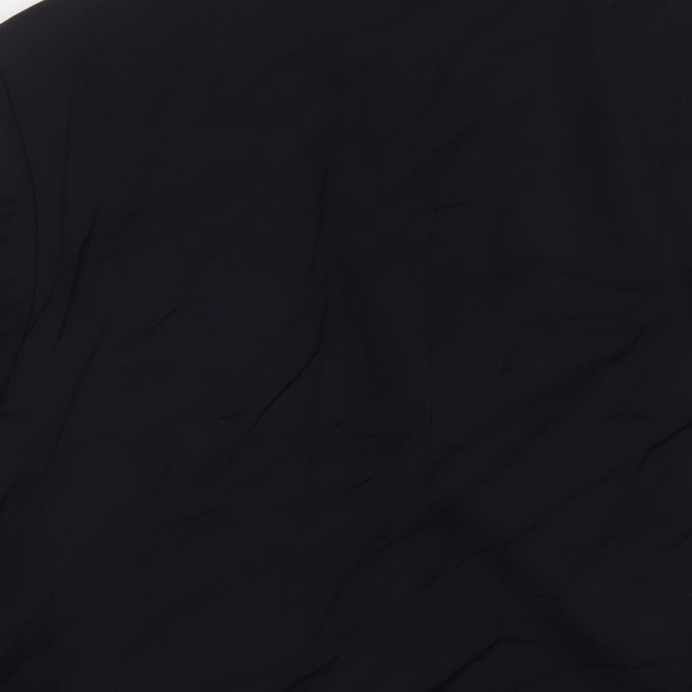 Pierre Cardin Mens Blue Wool Jacket Suit Jacket Size 46 Regular