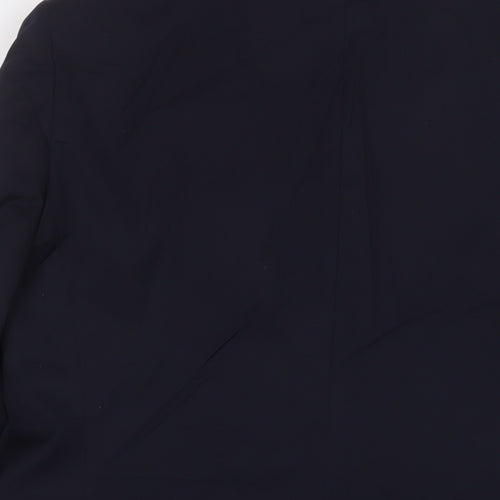 Autograph Mens Blue Wool Jacket Suit Jacket Size 40 Regular