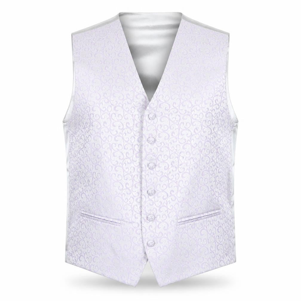 BHS Mens Purple Fair Isle Polyester Jacket Suit Waistcoat Size 44 Regular - Embroidered