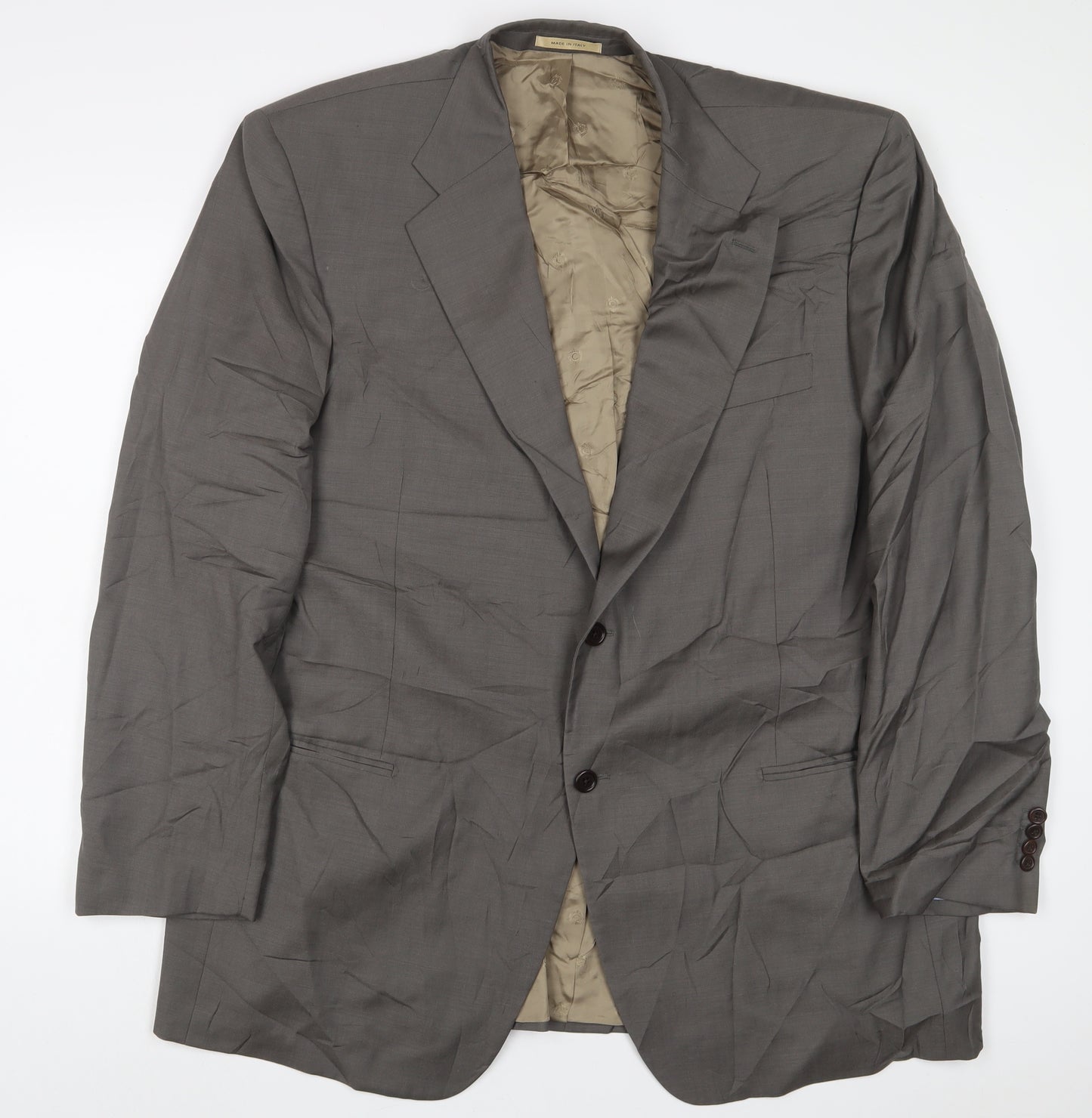 Marks and Spencer Mens Brown Wool Jacket Suit Jacket Size 48 Regular