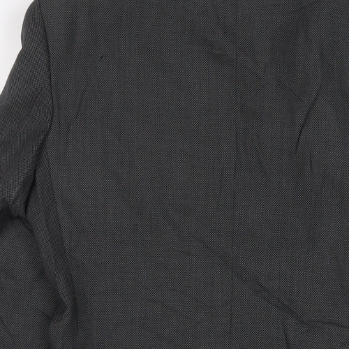 Alexander Mens Grey Wool Jacket Suit Jacket Size 36 Regular