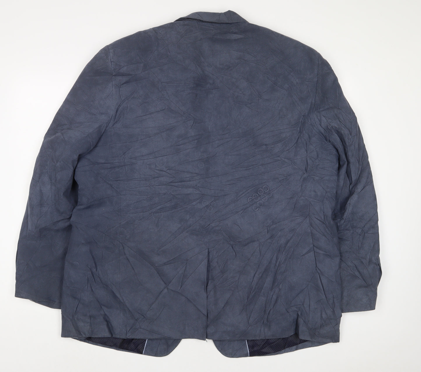 Skopes Mens Blue Polyester Jacket Suit Jacket Size 50 Regular