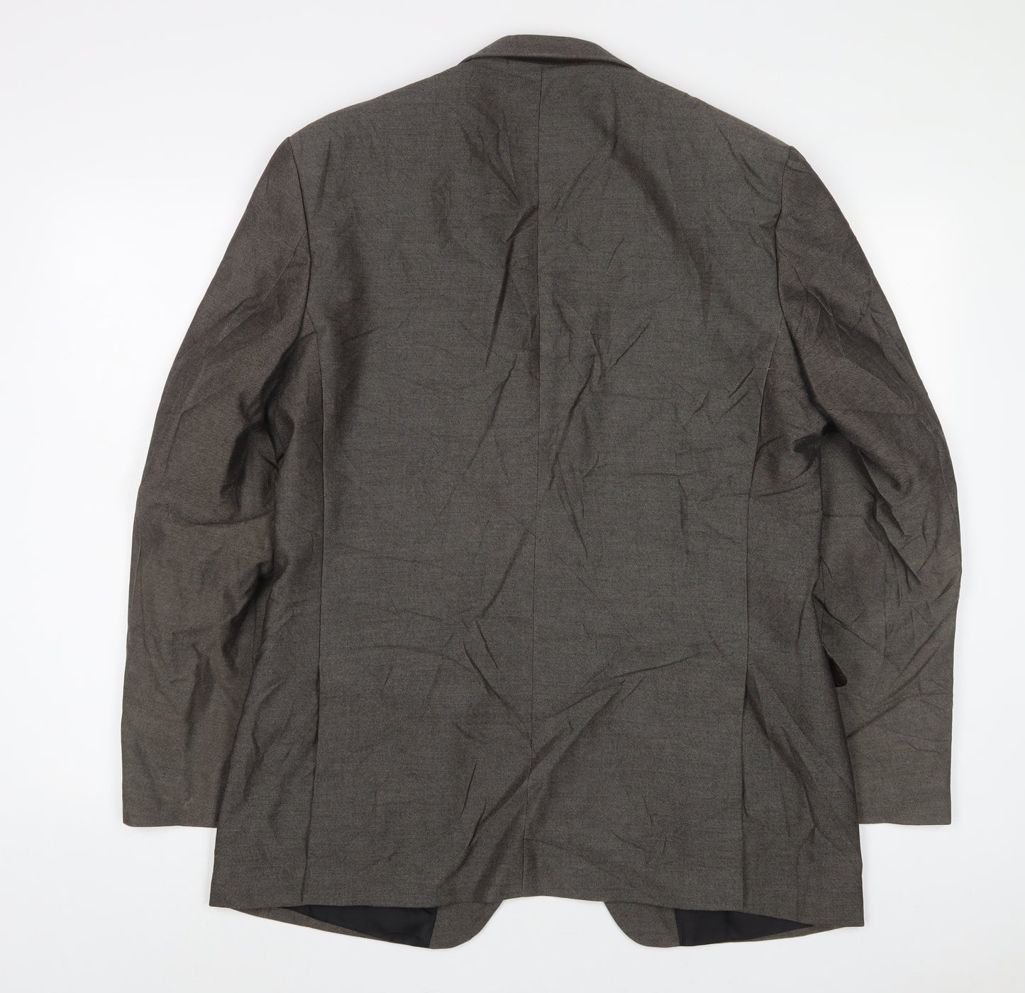 Scotch & Taylor Mens Brown Polyester Jacket Suit Jacket Size 40 Regular