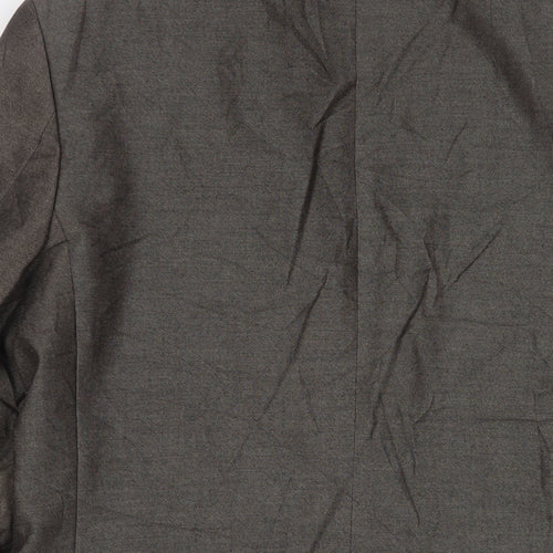 Scotch & Taylor Mens Brown Polyester Jacket Suit Jacket Size 40 Regular