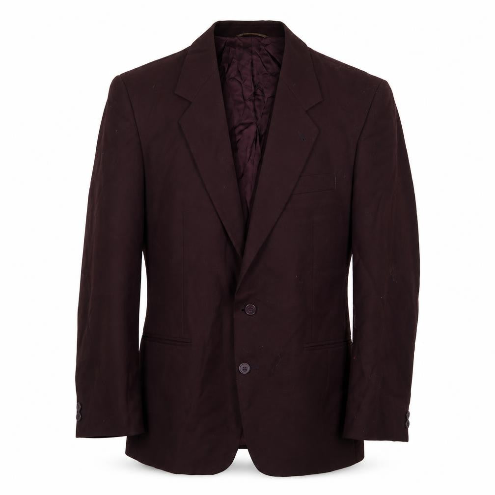 Skopes Mens Purple Wool Jacket Suit Jacket Size 40 Regular