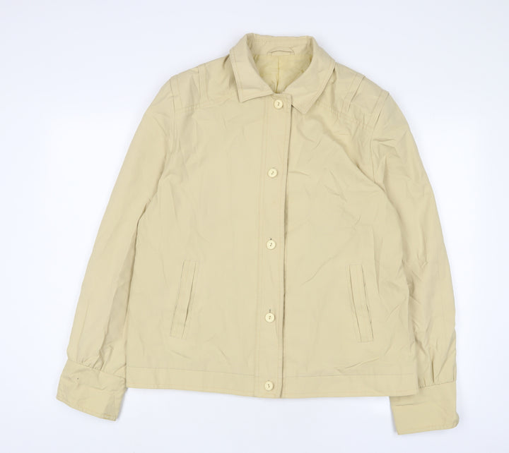 Dannimac Womens Yellow Jacket Size 16 Button