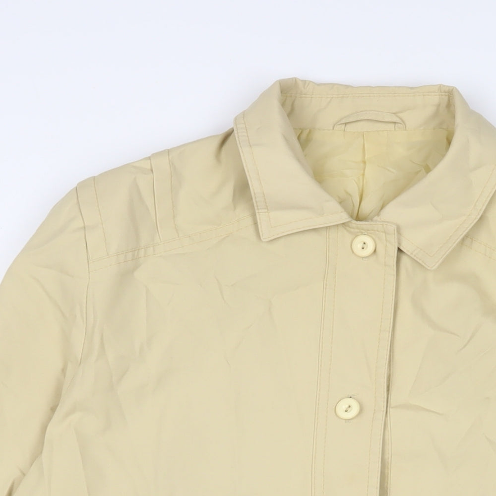 Dannimac Womens Yellow Jacket Size 16 Button