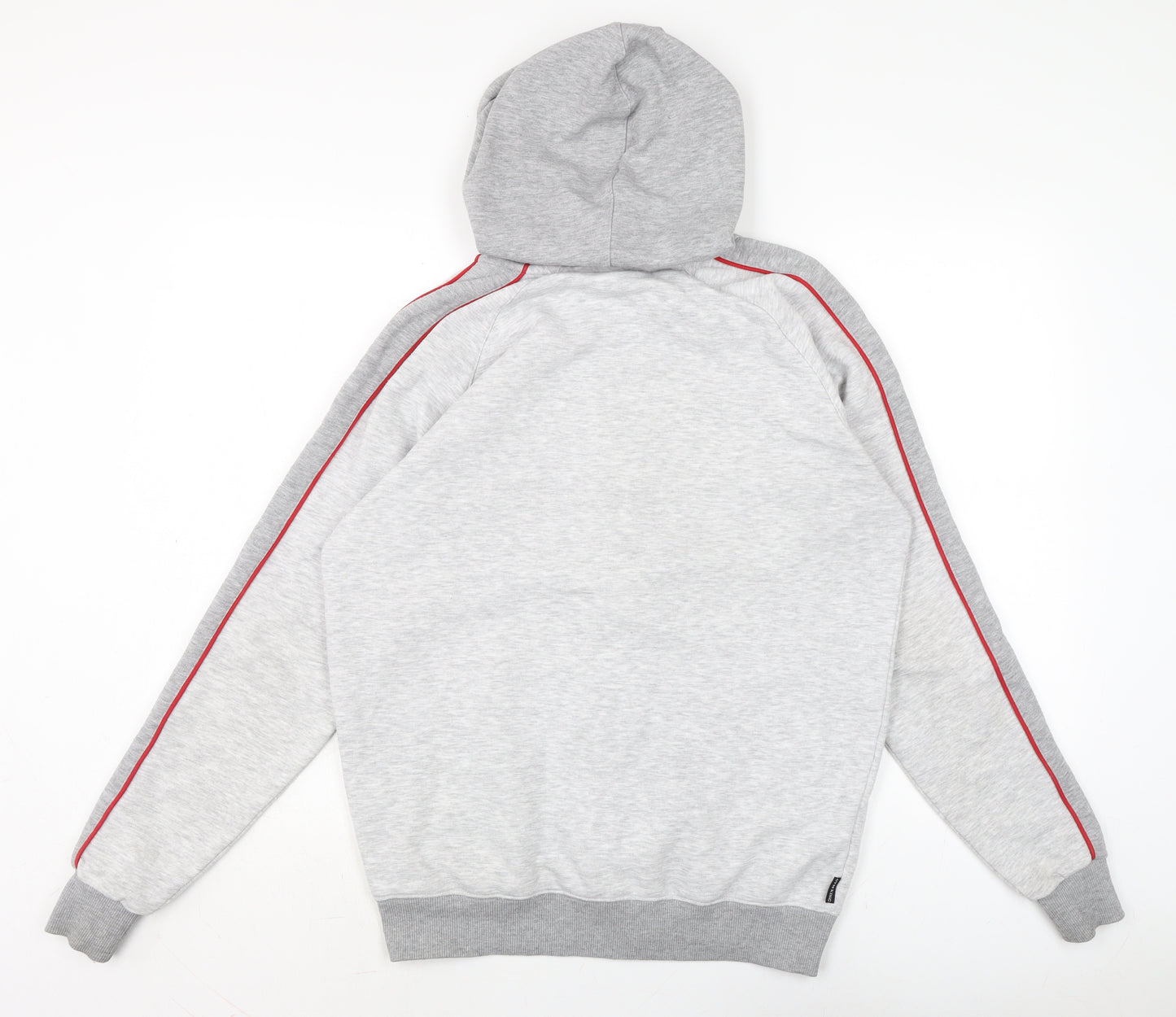 CK Mens Grey Cotton Full Zip Hoodie Size M