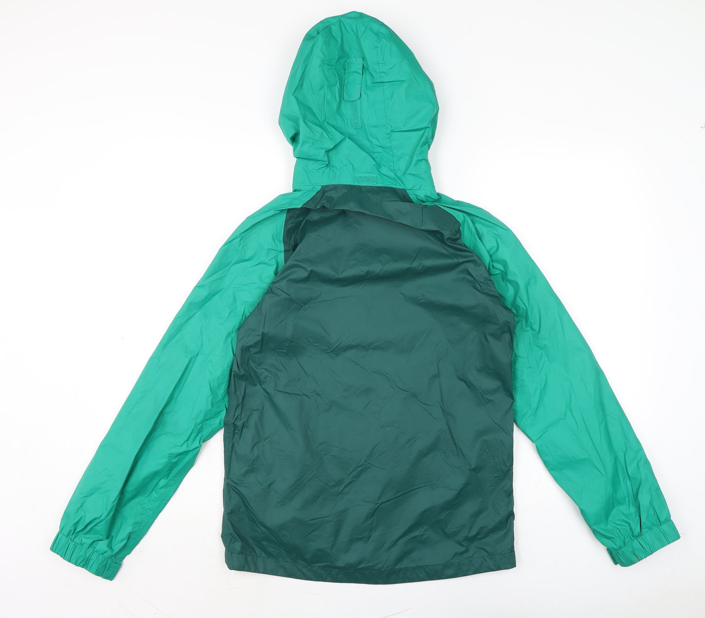 Mountain Warehouse Boys Green Anorak Jacket Size 13 Years Zip