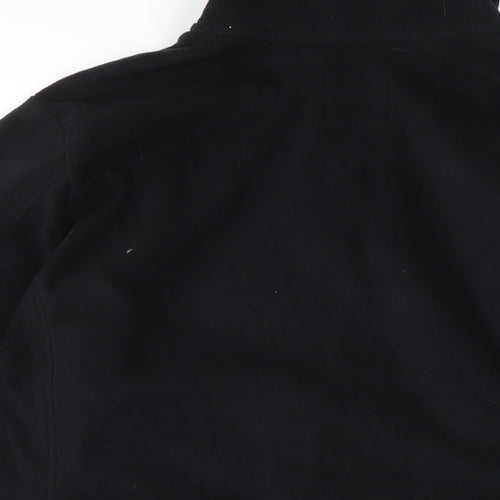 Marks and Spencer Womens Black Jacket Size 18 Zip