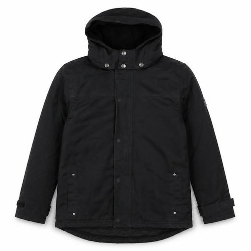 Ho Fear Boys Black Anorak Coat Size 13 Years Zip