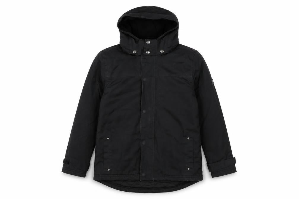 Ho Fear Boys Black Anorak Coat Size 13 Years Zip