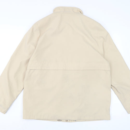 Marks and Spencer Womens Beige Jacket Size 14 Button