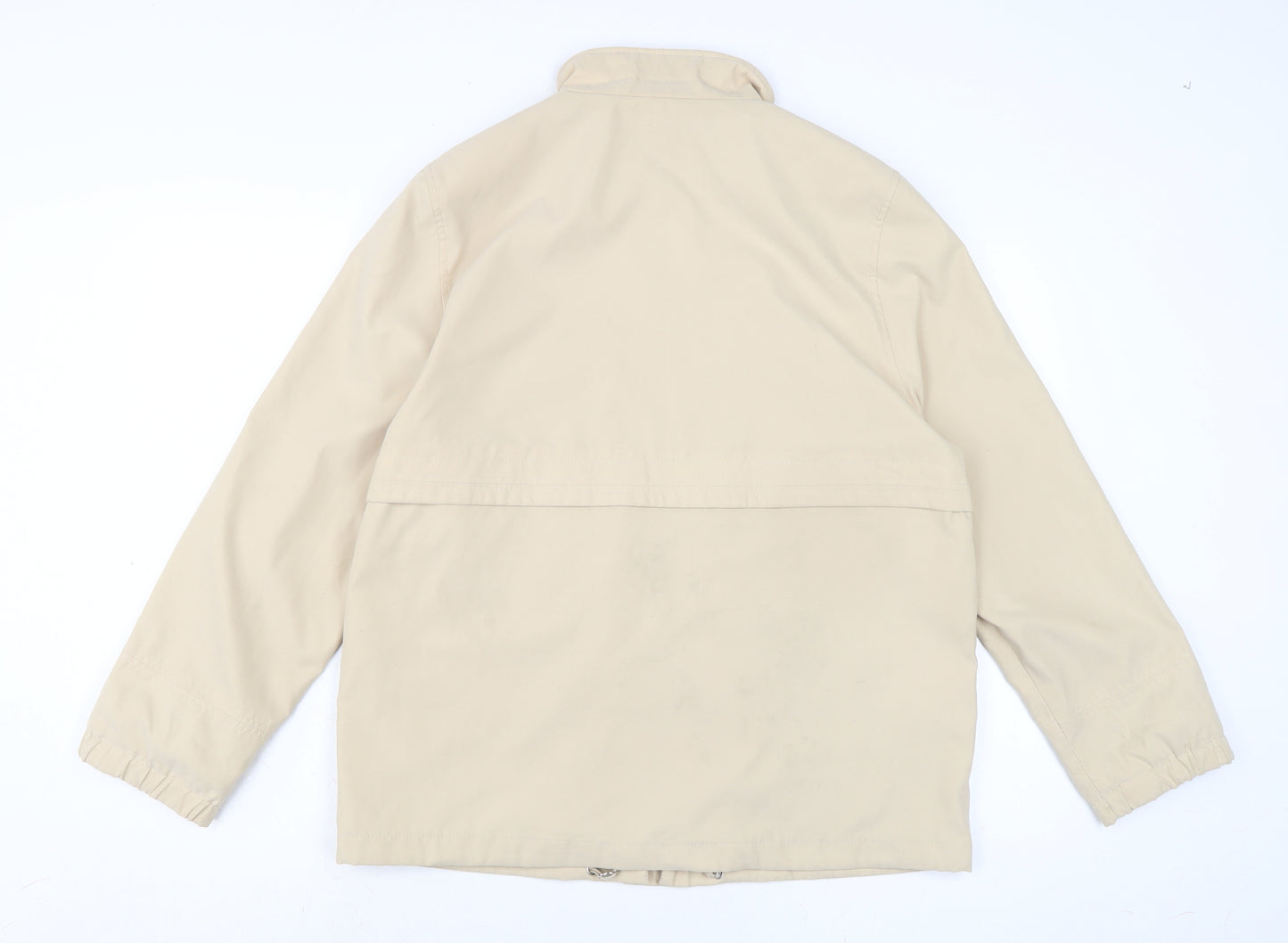 Marks and Spencer Womens Beige Jacket Size 14 Button
