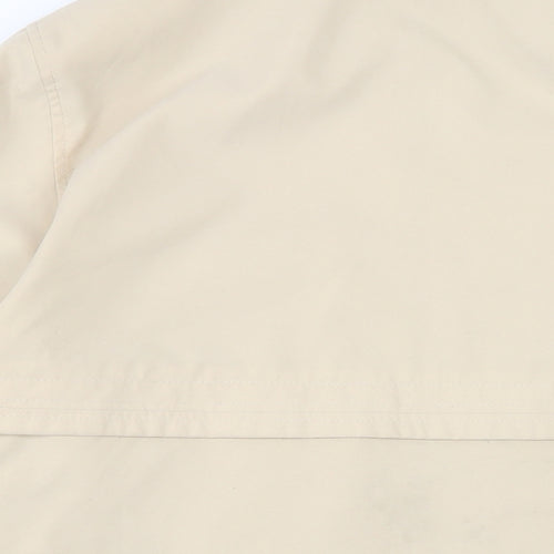 Marks and Spencer Womens Beige Jacket Size 14 Button