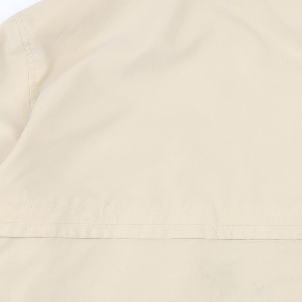 Marks and Spencer Womens Beige Jacket Size 14 Button