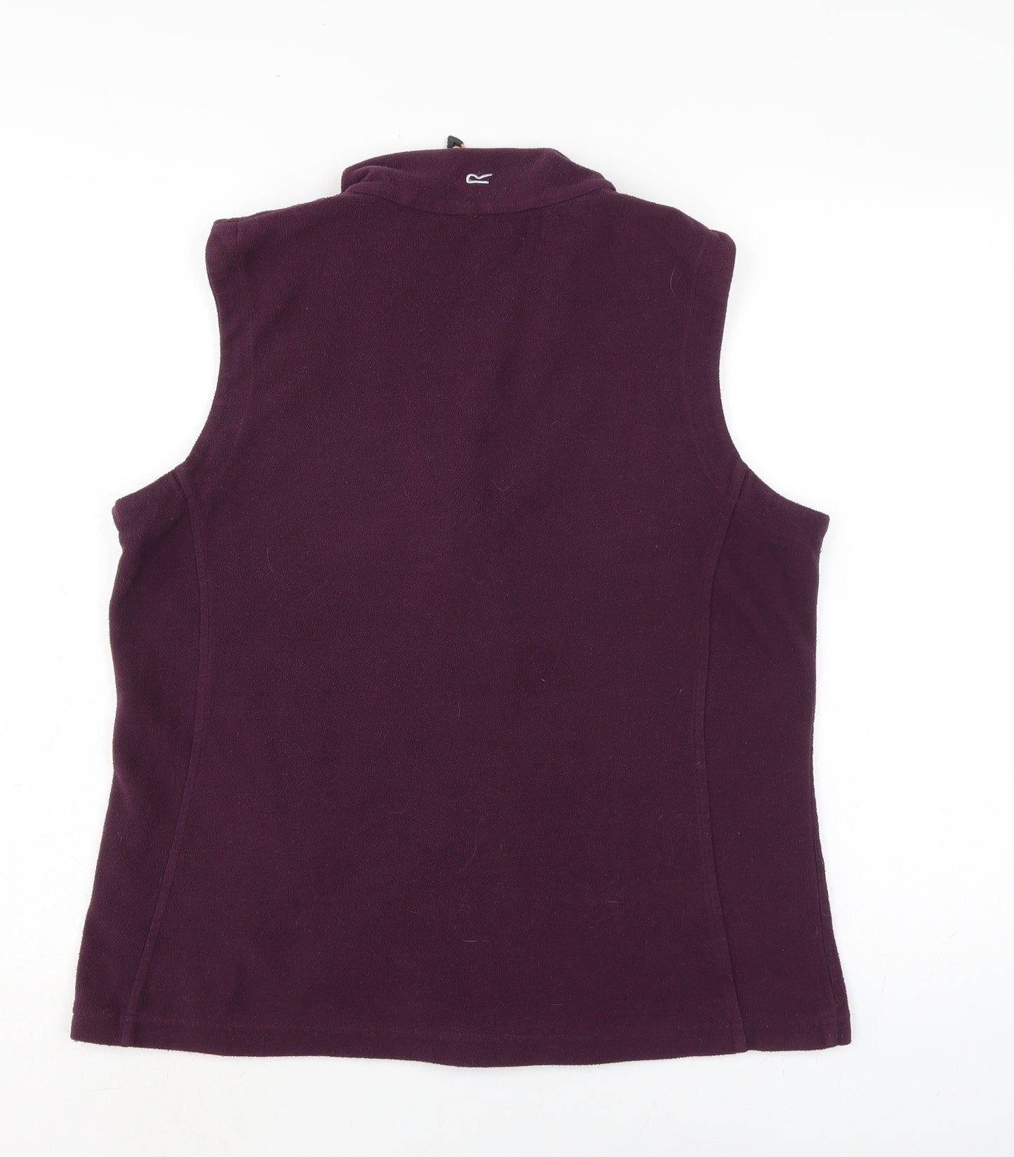 Regatta Womens Purple Gilet Waistcoat Size 14 Zip