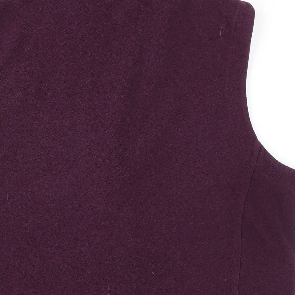 Regatta Womens Purple Gilet Waistcoat Size 14 Zip