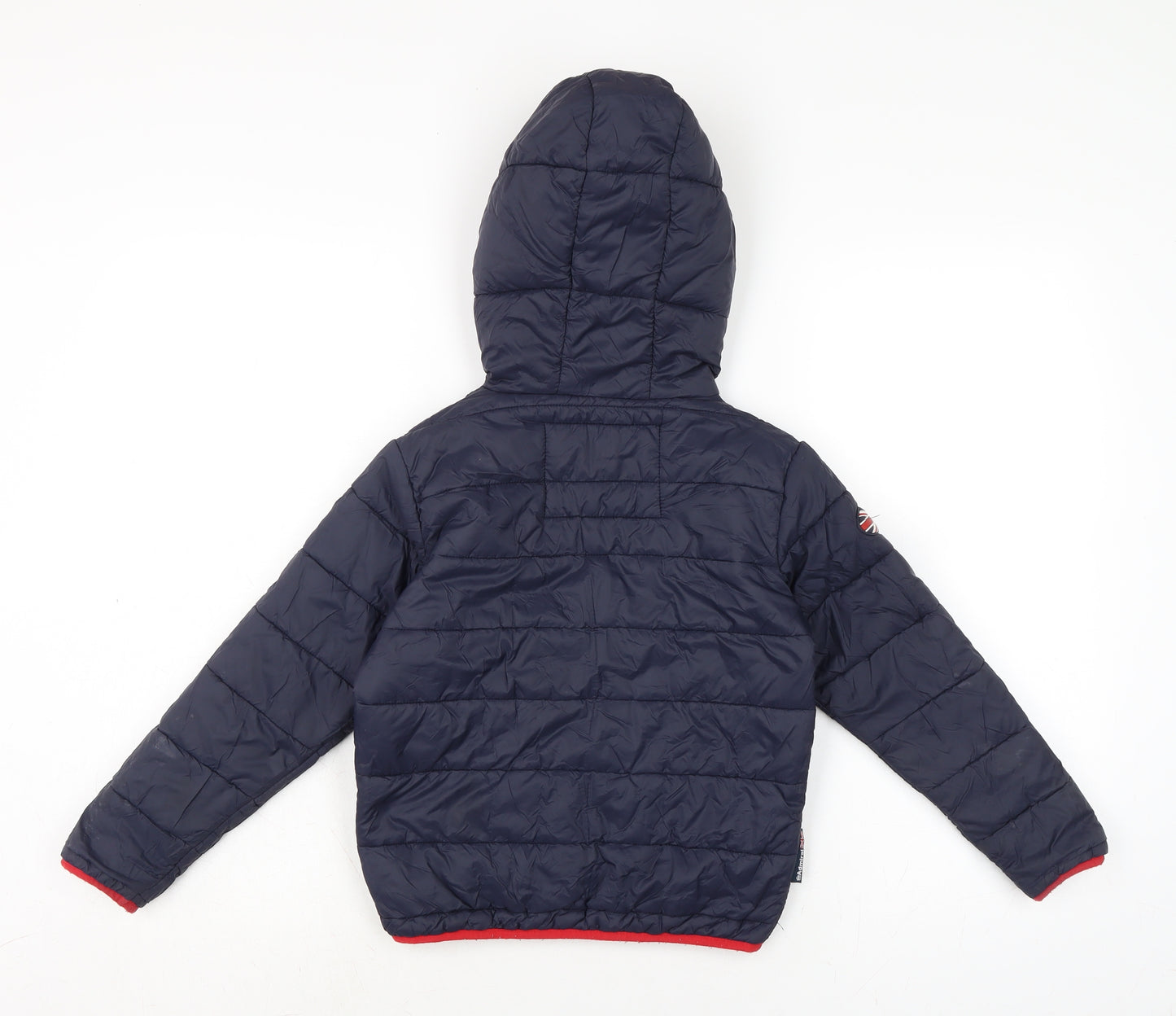 Admiral Boys Blue Puffer Jacket Jacket Size 6 Years Zip