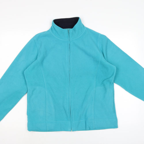 EWM Womens Blue Jacket Size 14 Zip