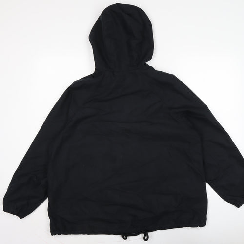 Marks and Spencer Mens Black Anorak Jacket Size S Zip