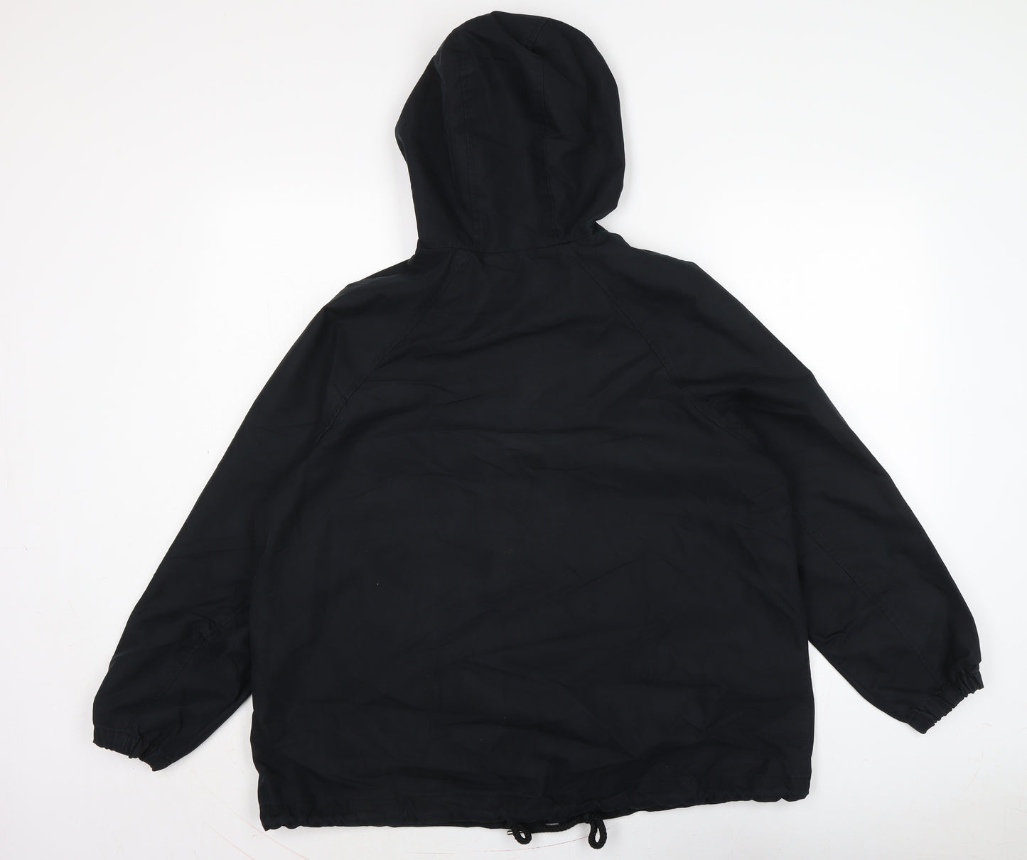 Marks and Spencer Mens Black Anorak Jacket Size S Zip