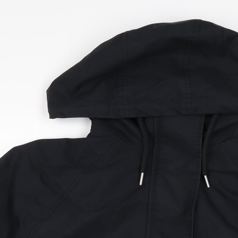 Marks and Spencer Mens Black Anorak Jacket Size S Zip
