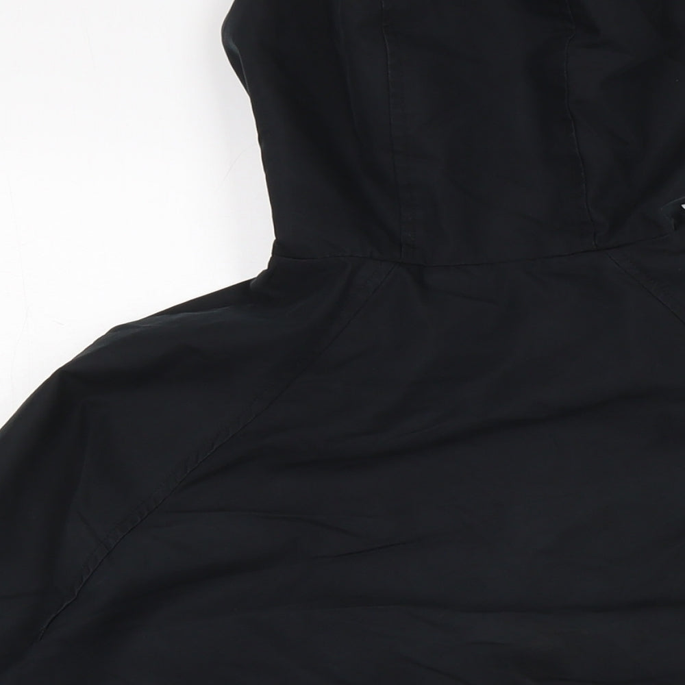Marks and Spencer Mens Black Anorak Jacket Size S Zip