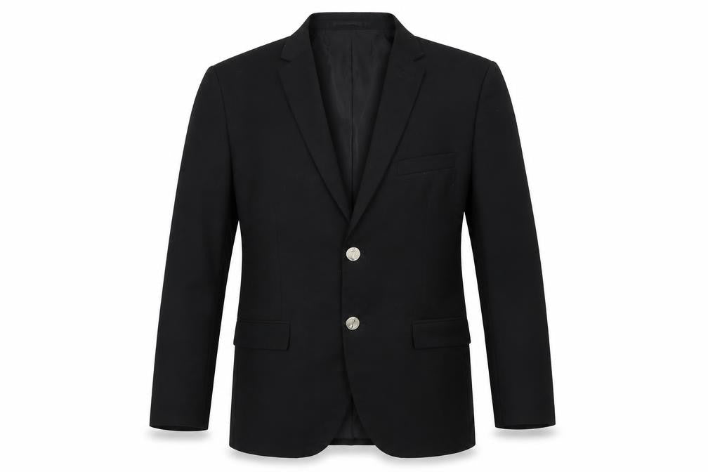 H&M Mens Black Jacket Size 40 Button