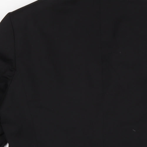 H&M Mens Black Jacket Size 40 Button