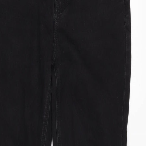 George Womens Grey Cotton Blend Skinny Jeans Size 10 L28 in Regular Zip