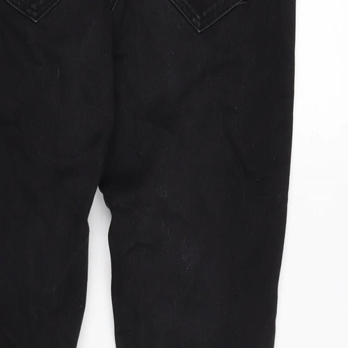 George Womens Grey Cotton Blend Skinny Jeans Size 10 L28 in Regular Zip