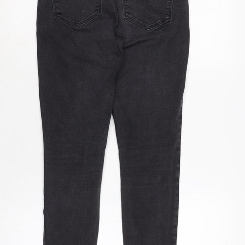 Gap Womens Grey Cotton Blend Skinny Jeans Size 27 in L26.5 in Regular Zip