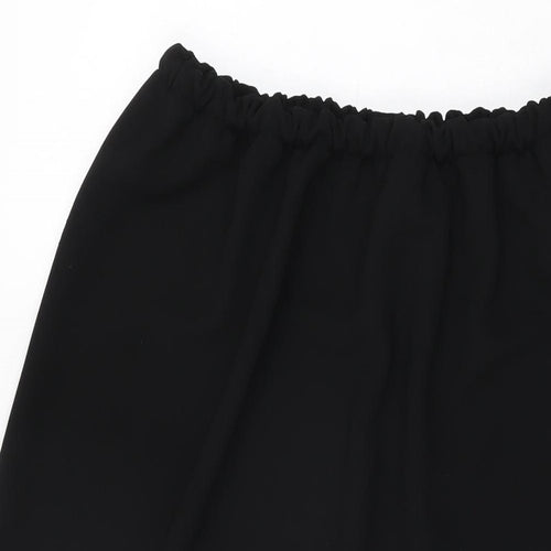 Godske Womens Black Polyester Straight & Pencil Skirt Size 16