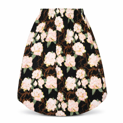 H&M Womens Multicoloured Floral Viscose A-Line Skirt Size 10