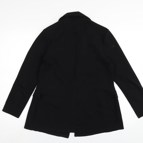 Boohoo Womens Black Jacket Blazer Size 10