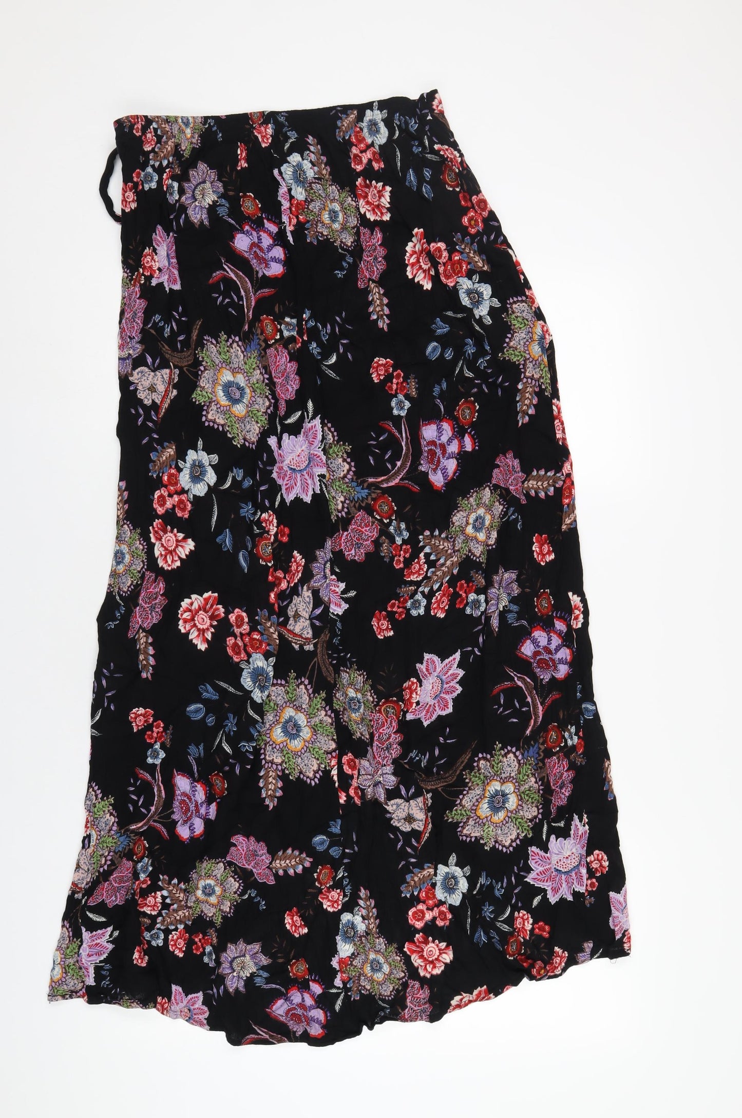 Patrons of Peace Womens Multicoloured Geometric Viscose A-Line Skirt Size M