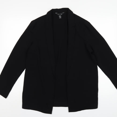 New Look Womens Black Jacket Blazer Size 10