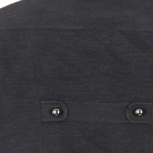 Marks and Spencer Womens Grey Jacket Blazer Size 12 Button