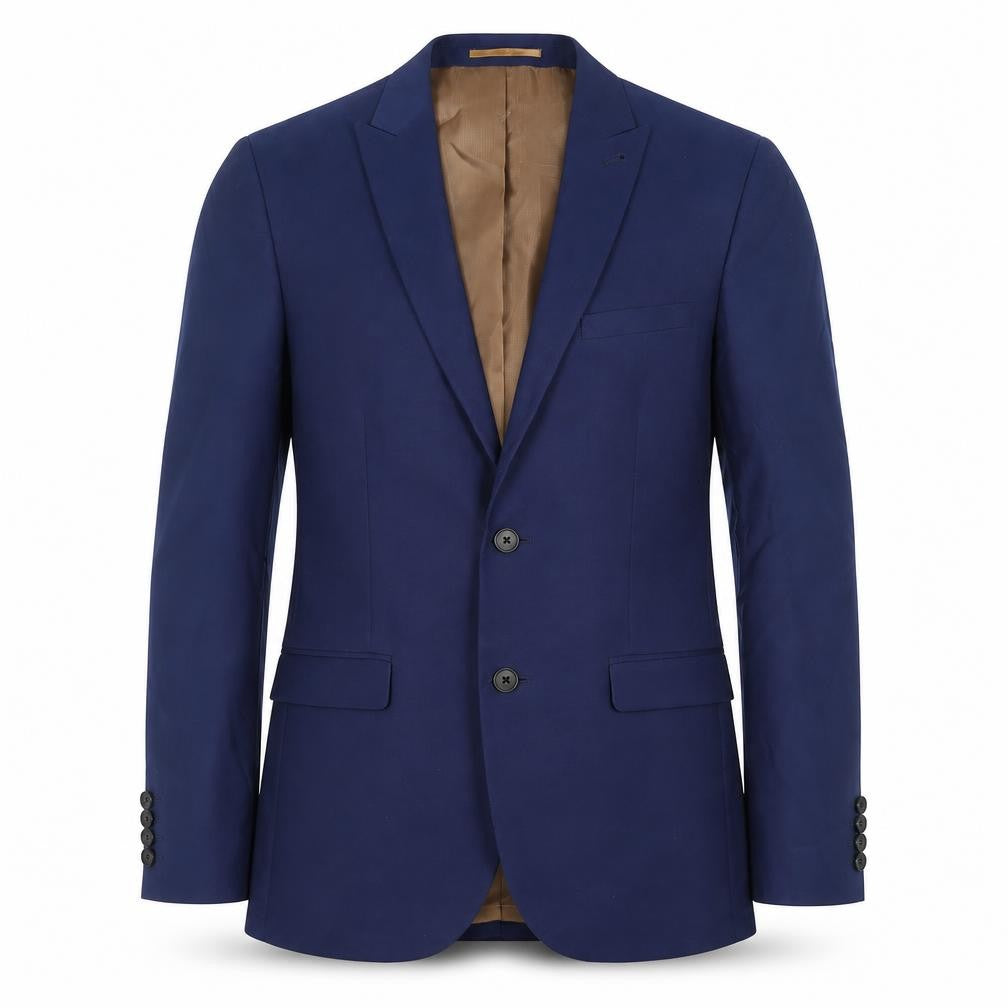 Next Mens Blue Polyester Jacket Suit Jacket Size 38 Regular