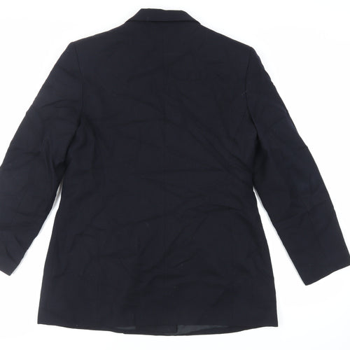 St Bernard Womens Blue Jacket Blazer Size 16 Button