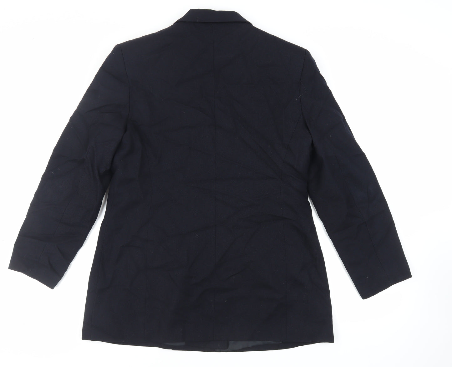 St Bernard Womens Blue Jacket Blazer Size 16 Button