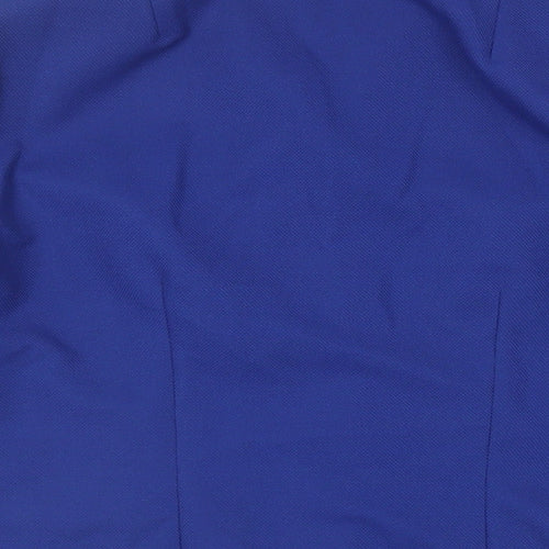 Richard Stump Womens Blue Jacket Blazer Size 14 Button - Vintage