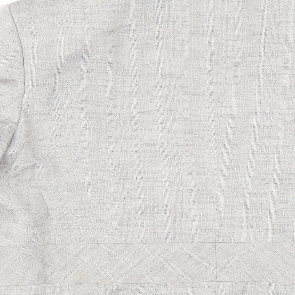 NEXT Womens Grey Jacket Blazer Size 16 Button
