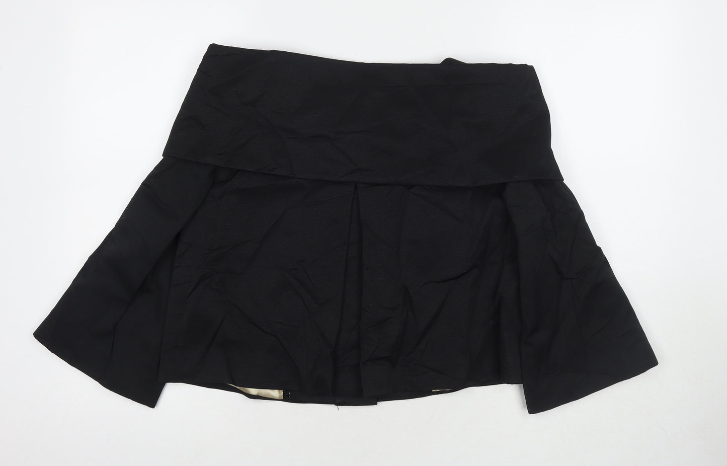 Autograph Womens Black Jacket Blazer Size 12 Snap