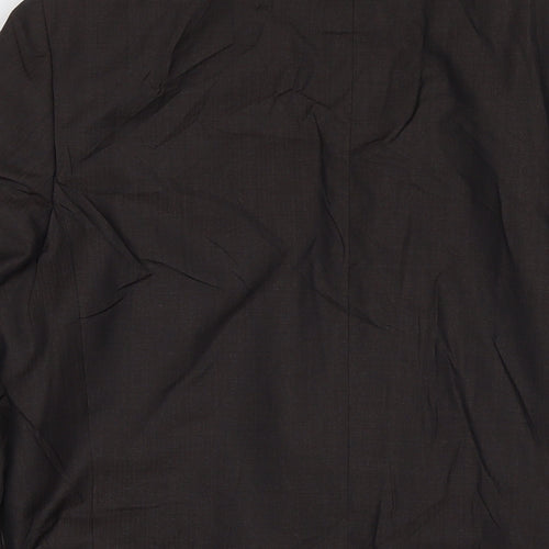 Fariani Mens Grey Wool Jacket Suit Jacket Size 40 Regular